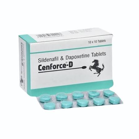 Blister pack of Cenforce D tablets for erectile dysfunction and premature ejaculation treatment