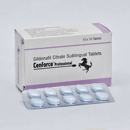 Blister pack of Cenforce Professional sublingual tablets for erectile dysfunction
