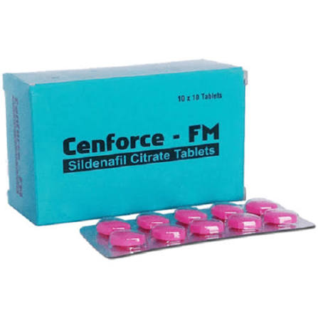 Blister pack of Cenforce FM tablets designed for female sexual health